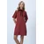 Trend Alacati Stili Ženska haljina Alc-X14536, Crvena