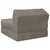 Sofa na razvlačenje Svjetlosiva 60 x 70 x 41 cm Tkanina