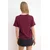 Trendyol Milla Ženska majica TWOSS26TS00208, Bordo