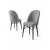 Hanah Home Set stolica Ritim, 44x96x42 cm, 6 komada, Sivo-braon