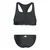 ADIDAS PERFORMANCE Športna kopalna moda Big Logo C-back Bikini Set črna/bela