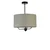 Opviq Luster Bambu 06, 45 cm, E27, 40W, Sivi