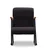 Atelier del Sofa Fotelja za ljuljanje Yoka Crna