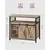 Songmics Omara 33x100x80 cm rjava