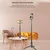 Selfie stick M18 + tripod, Crni