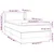 Vidaxl Box spring postelja z vzmetnico taupe 90x200 cm blago
