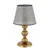 Opviq Stona lampa 301 Hazeran, 60 W, 45 cm, Siva
