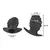 VOTEL ANALNI ČEP Hidden Desire Black XLarge