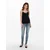 Only Maternity Kavbojke Blush, modra