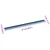 Vidaxl Robniki za stopnice 30 pcs Rjava 67 cm Aluminij