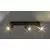 Rabalux Plafonska spot lampa Gerhard, 3xGU10, Crna