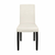 eoshop PRIMA stol bela/rjava 3036