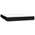 Krevet box spring s madracem LED crni 140x190 cm od tkanine