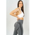 NOVECENTO LILLY Ženske push-up helanke, Sive
