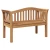 klupa Smeđa 120 x 53,5 x 85 cm Masivni teakov drvo