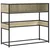 Konzolni stol boja hrasta sonome 90x35x80 cm konstruirano drvo