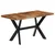 Vidaxl Jedilna miza 140x70x75 cm trden palisander