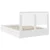 Krevet s od storage Bijelo 140 x 190 cm Konstruirano drvo