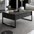 Hanah Home Luxe Set za dnevnu sobu, 2 komada, Antracit