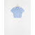 Sinsay - Crop top s vezom - bledoplavo