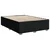 Vidaxl Box spring postelja z vzmetnico črna 140x200 cm blago
