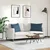 Jastučići za sofu 2 pcs Plava 70 x 50 cm tkanina