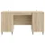 Stol Hrast sonoma 142,5 x 50 x 75 cm Konstruirano drvo