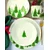 Porcelain serving platter, 35 x 23 cm, Festive TREES - Nuova R2S