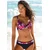 PETITE FLEUR Bikini  marine / roza / bela