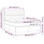 vidaXL Box spring postelja z vzmetnico temno zelena 140x200 cm žamet