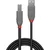 shumee Lindy A-B 10M Anthra Line USB 2.0 kabel, 36677