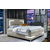 Boxspring postelja Delos LED - 120x200 cm