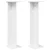 Stalak za biljke 2 pcs Bijeli 25 x 25,5 x 100,5 cm