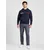 TOMMY HILFIGER Majica  mornarska / rdeča / bela