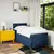 vidaXL vidaXL Box spring postelja z vzmetnico modra 90x190 cm blago, (21291318)