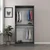 Hanah Home Garderober Kale-190, 90x190x52 cm, Antracit