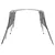 Tenda bimini s 4 luka i mrežastim zidovima 183x(170-182)x137 cm