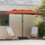 Vrtni suncobran Terakota 385 x 209 x 244 cm Poliester