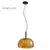 TALIA 97 LUSTER 1*E27 AMBER/CRNA