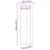 Stalak za biljke 2 pcs Hrast artisan O40 x 100 cm