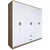 Hanah Home Garderober Yaman 1600-64, 180x190x45 cm, Orah