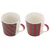 Florina Darilni set skodelic Scarlet Red 400 ml