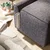 Atelier del Sofa Tabure Paris, 53x43x42cm, Tamnosivi