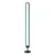 Podna lampa Barto RGB/19W crna