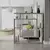 HANAH HOME Polica za knjige Labirent Ash Green