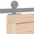 Vrata staje Prirodna 90 x 2,5 x 208 cm Masivna borovina