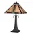 Quoizel QZ-NAVAJO-TL-VB - Stona lampa Tiffany NAVAJO 2xE27/60W/230V