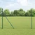 vidaXL Ograjna ograja Zelena 1.6x10 m Kovina