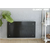 električni radiator Glamox H60 H 1000W brez termostata-steklo črna barva