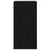 Vidaxl Viseča omarica Črni hrast 30 x 29,5 x 60 cm Konstruiran les